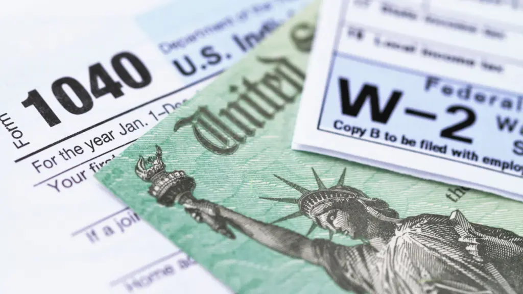 Tax forms and documents.