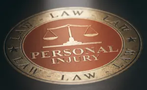 A personal injury logo. 