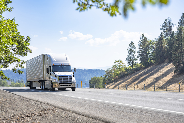 semi truck transporting cargo on highway - how are truck accidents different from car accidents